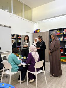 The Director General of Al Jisr Foundation and her team from the Sultanate of Oman